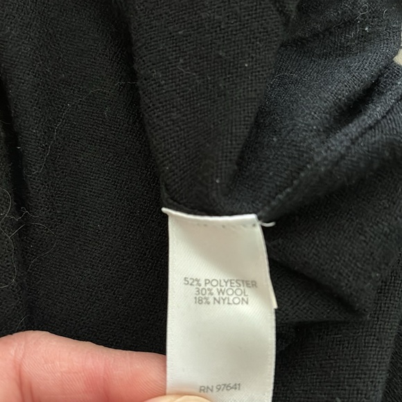 J. Jill Black Open Front Cardigan - Picture 6 of 7